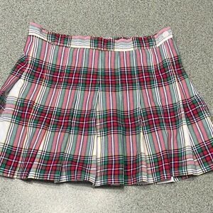 Aerie Colorful Plaid Mini Skirt